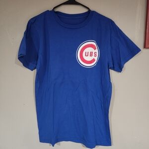 Majestic Chicago Cubs Tshirt #10 Santo Size Small